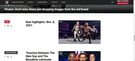A second clip that shows highlights from last night's RAW, featuring PAC and Gallagher in the thumbnail